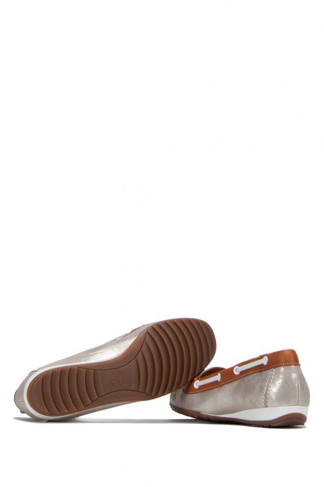 30836 Ara Shoes Kadın Ayakkabı 3,5-8,5 PLATIN,SADDLE/OFFWHITE - 07P