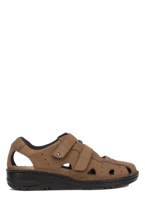 3100 Berkemann Larena Kadın Anatomik Ayakkabı 3.0-8.5 Khaki-Nubuk - 497