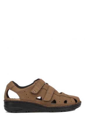 3100 Berkemann Larena Kadın Anatomik Ayakkabı 3.0-8.5 Khaki-Nubuk - 497