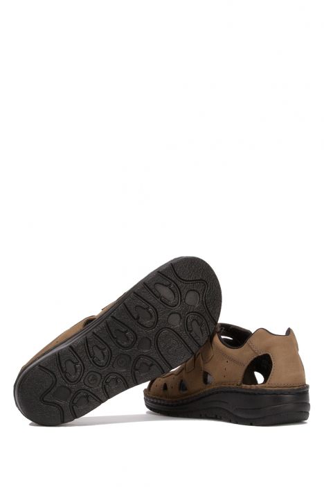 3100 Berkemann Larena Kadın Anatomik Ayakkabı 3.0-8.5 Khaki-Nubuk - 497
