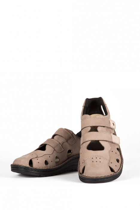 3100 Berkemann Larena Kadın Anatomik Ayakkabı 3.0-8.5 Taupe Nubuck - 701