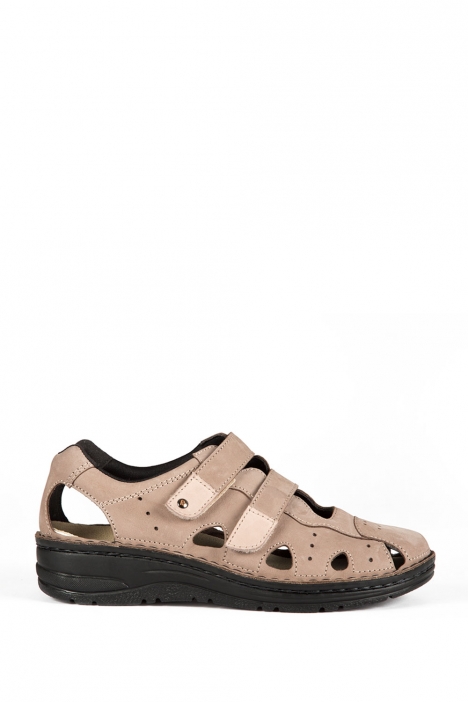 3100 Berkemann Larena Kadın Anatomik Ayakkabı 3.0-8.5 Taupe Nubuck - 701