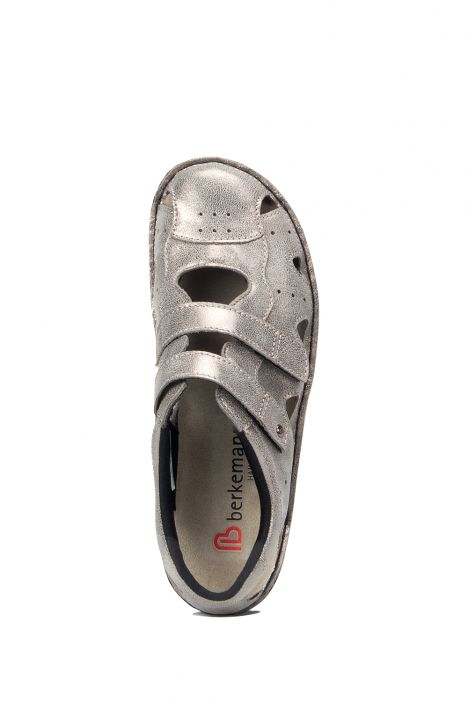 3100 Berkemann Larena Kadın Anatomik Ayakkabı 3.0-8.5 Bronze/Glitter Leather - 429G