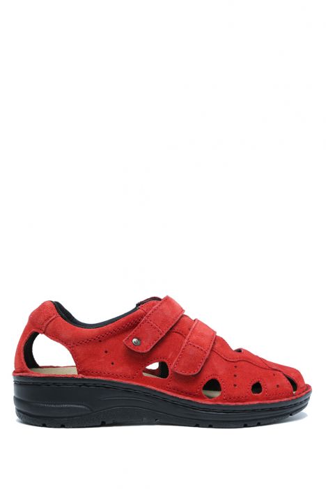 3100 Berkemann Larena Kadın Anatomik Ayakkabı 3.0-8.5 Rot - Velours - 250