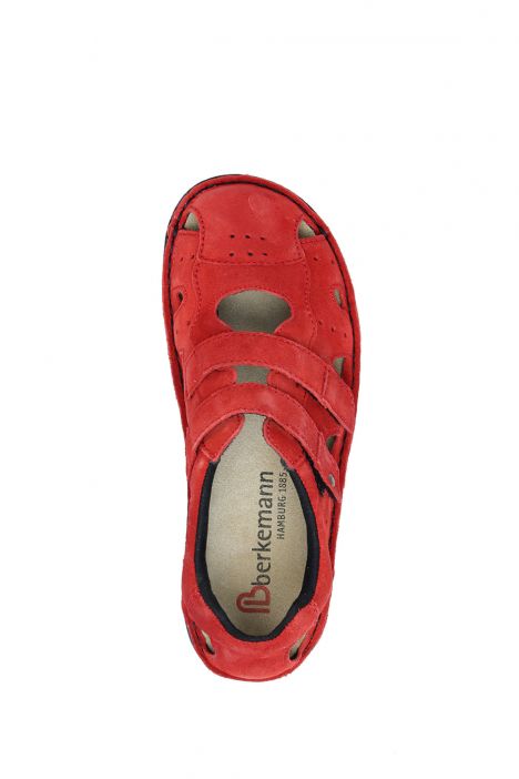 3100 Berkemann Larena Kadın Anatomik Ayakkabı 3.0-8.5 Rot - Velours - 250