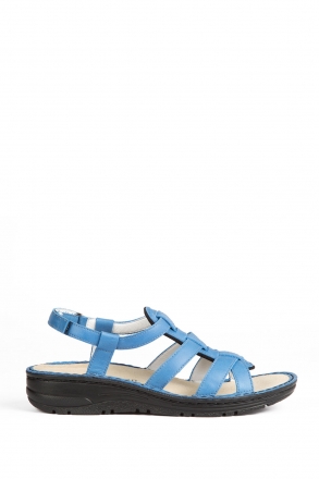 3105 Berkemann Kadın Anatomik Deri Sandalet 3-8,5 Royal Leder - 365