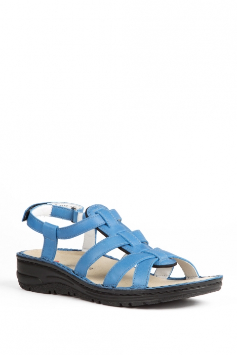 3105 Berkemann Kadın Anatomik Deri Sandalet 3-8,5 Royal Leder - 365