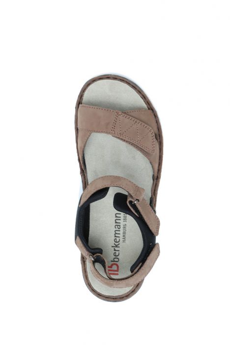 3116 Berkemann Neele Kadın Anatomik Sandalet 3.0-7.5 Sattelbraun-Nubuk - 419S