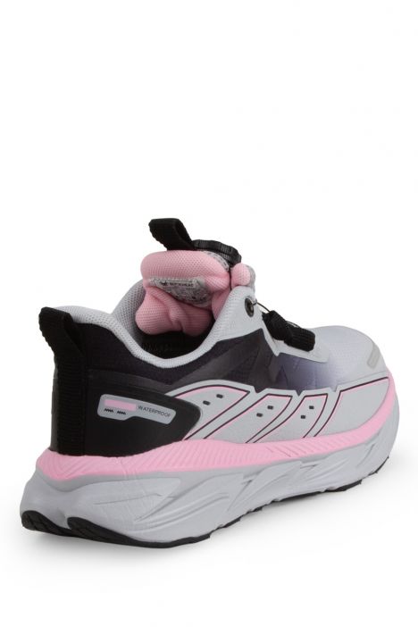 3116 Buckhead Hynde Kız Çocuk Spor Ayakkabı 31-35 Gri-Fuşya \ Grey-Fuchsia