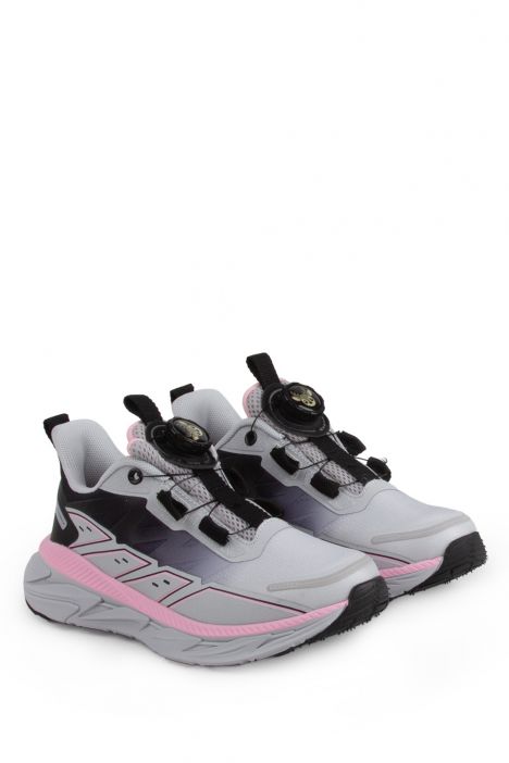 3116 Buckhead Hynde Kız Çocuk Spor Ayakkabı 31-35 Gri-Fuşya \ Grey-Fuchsia