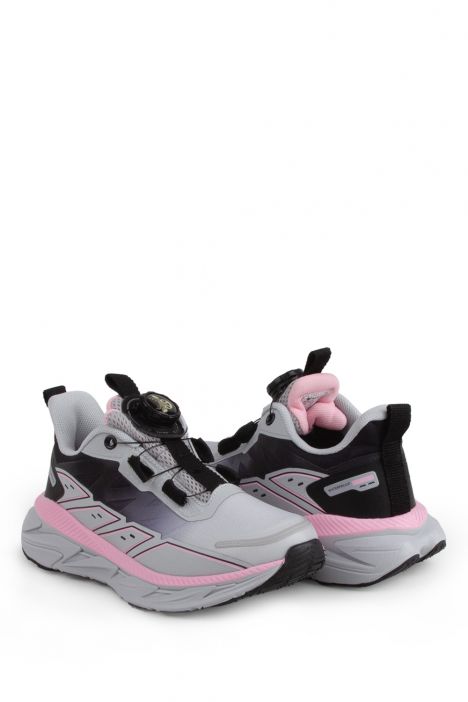 3116 Buckhead Hynde Kız Çocuk Spor Ayakkabı 31-35 Gri-Fuşya \ Grey-Fuchsia