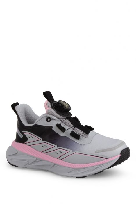 3116 Buckhead Hynde Kız Çocuk Spor Ayakkabı 31-35 Gri-Fuşya \ Grey-Fuchsia