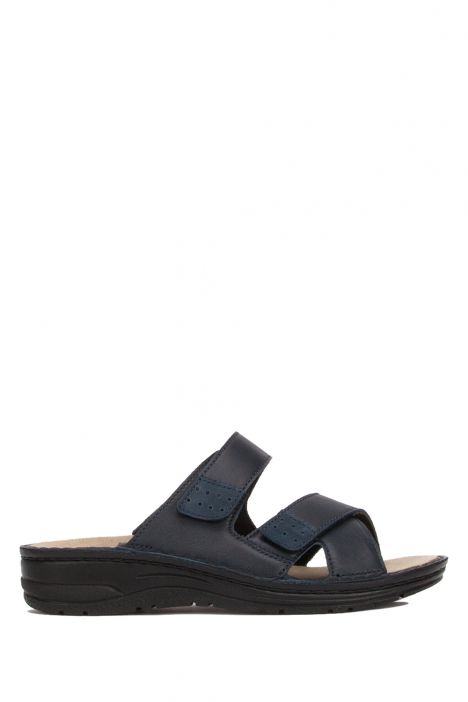 3117 Berkemann Kadın Anatomik Terlik 4.0-6.5 Windsorblau-Leder - 376