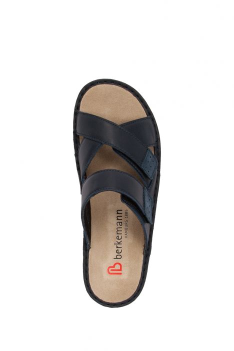 3117 Berkemann Kadın Anatomik Terlik 4.0-6.5 Windsorblau-Leder - 376