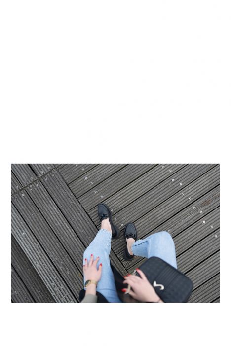 31209 Ara Shoes Kent Kadın Makosen Ayakkabı 3.5-7.5 SCHWARZ - 01S