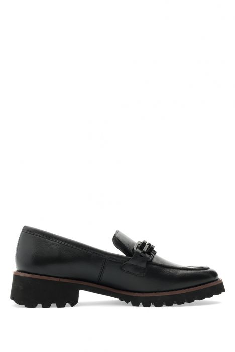 31241 Ara Shoes Kent Kadın Deri Loafer 3.5-7.5 01 CLUBCALF , BLACK