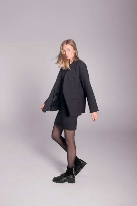 31241 Ara Shoes Kent Kadın Deri Loafer 3.5-7.5 01 CLUBCALF , BLACK