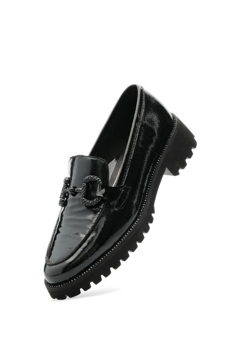 31243 Ara Shoes Kent Kadın Rugan Deri Loafer 4.0-7.5 11 MURALAC , BLACK