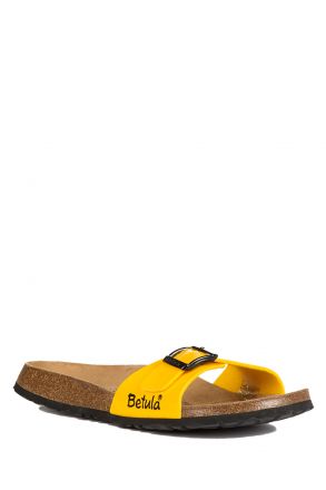 312673 Birkenstock Betula Luca Kadın Terlik Sarı / Yellow