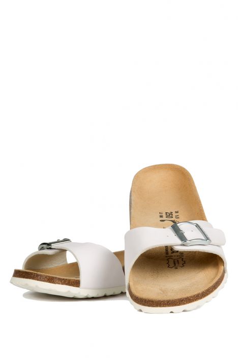 312693 Birkenstock Betula Luca Kadın Terlik Beyaz / White