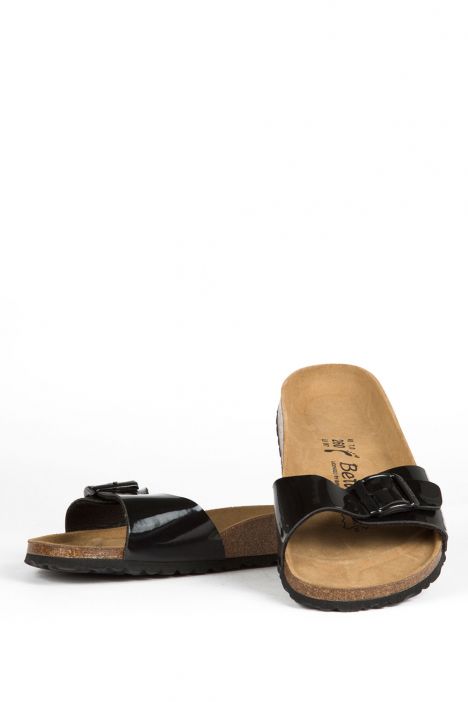 312703 Birkenstock Betula Luca Kadın Terlik Siyah / Black