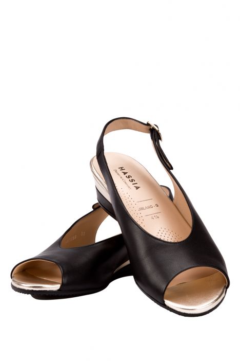 313160 Hassia Kadın Sandalet 3-6.5 Siyah / Black
