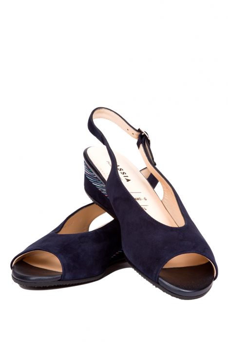 313162 Hassia Kadın Sandalet 3-6.5 DARK BLUE-LACİVERT TONU