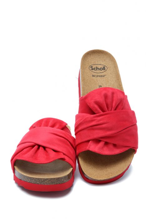 31326 Scholl Princy Kadın Mantar Terlik 36-41 Kırmızı/Red