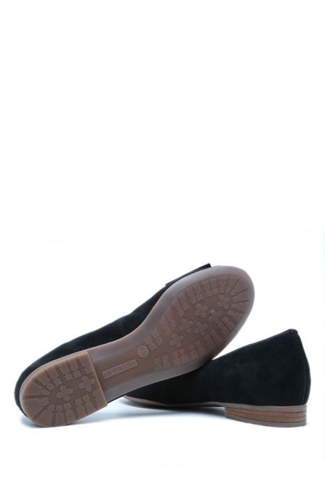 31328 Ara Shoes Sardinia Kadın Süet Deri Babet 3.5-7.5 BLACK - 01