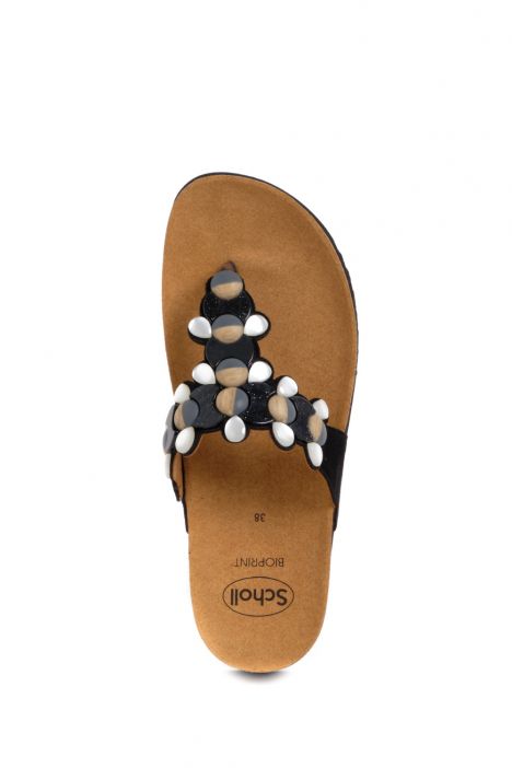 31330 Scholl Sintra Flip Kadın Parmak Arası Mantar Terlik 36-41 Siyah/Black