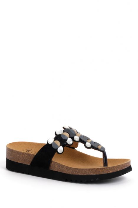 31330 Scholl Sintra Flip Kadın Parmak Arası Mantar Terlik 36-41 Siyah/Black