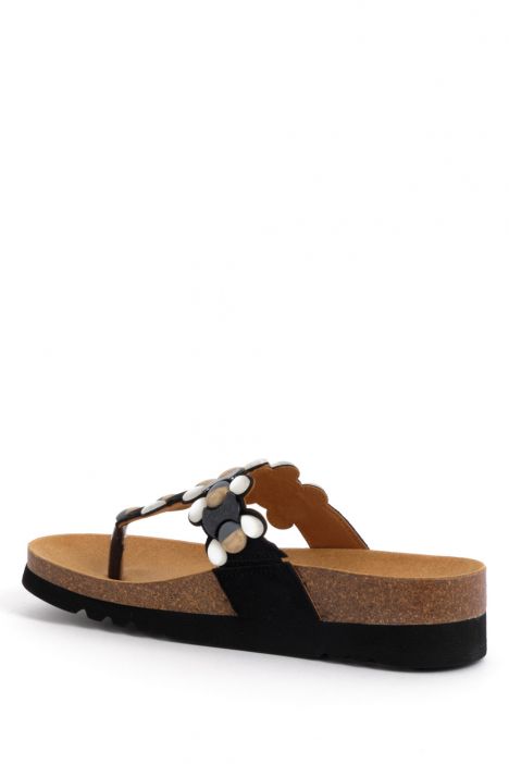 31330 Scholl Sintra Flip Kadın Parmak Arası Mantar Terlik 36-41 Siyah/Black