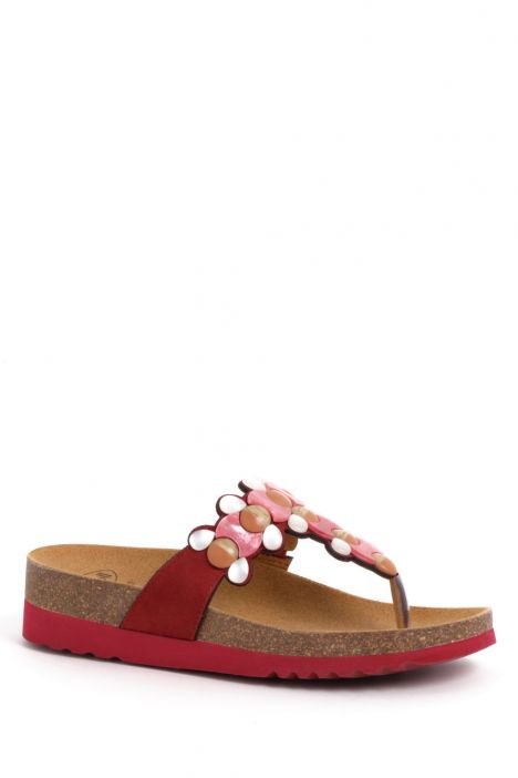 31330 Scholl Sintra Flip Kadın Parmak Arası Mantar Terlik 36-41 Kırmızı/Red