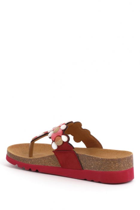 31330 Scholl Sintra Flip Kadın Parmak Arası Mantar Terlik 36-41 Kırmızı/Red