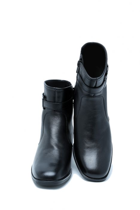 31803 Ara Shoes Graz Kadın Deri Bot 4.0-7.5 11 SOFTCLF , BLACK