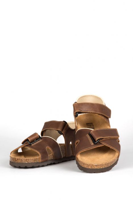 3194 Ch-Kifidis Kadın Sandalet 36-42 Kahverengi / Brown