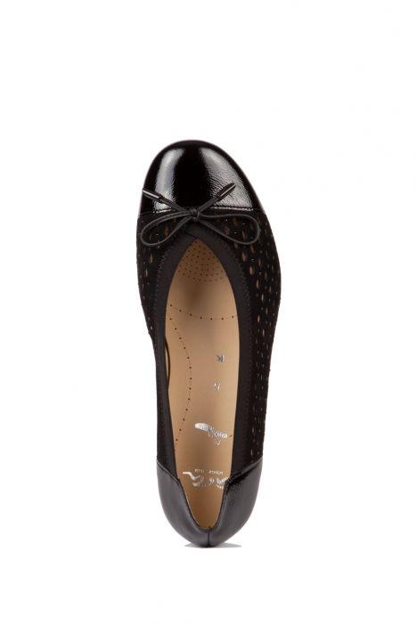 32088 Ara Shoes Kadın Topuklu Ayakkabı 3-8 VERNICE, SAMTCHEVRO, SCHWARZ - 01VSS