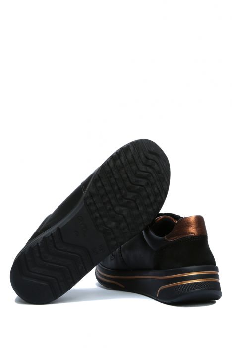 32440 Ara Shoes Sapporo Kadın Deri Spor Ayakkabı 3.5-8.5 GAU-SOF,GAM/KAL,SCHWARZ,MARRON - 01
