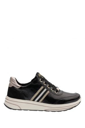 32442 Ara Shoes Kadın Rugan Spor Ayakkabı 3.5-7.5 CER-LAC,PER/KAL,SCHWARZ-PLATIN - 01