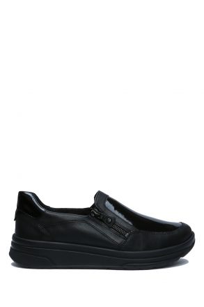 32493 Ara Shoes Kadın Deri Anatomik Ayakkabı 3.5-8.0 GAU-SOF,MUR-LAC, BLACK - 01