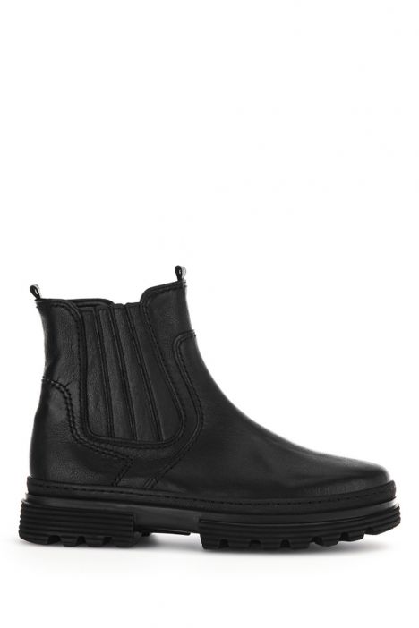 32511 Gabor Kadın Deri Bot 3.5-7.5 27 Black/New Jersey, schwarz (Micro)