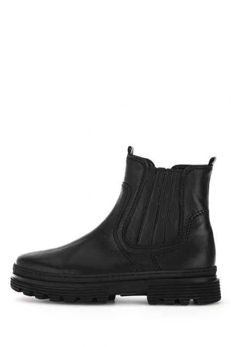 32511 Gabor Kadın Deri Bot 3.5-7.5 27 Black/New Jersey, schwarz (Micro)
