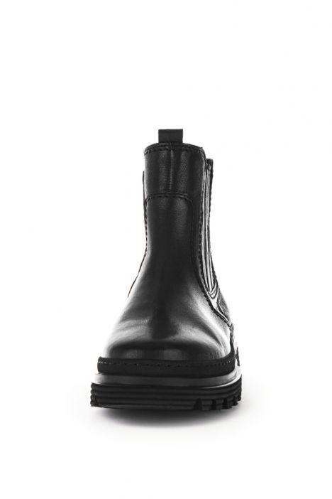 32511 Gabor Kadın Deri Bot 3.5-7.5 27 Black/New Jersey, schwarz (Micro)