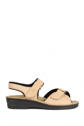 3308 Berkemann Kadın Deri Sandalet 36-41 Nappa Desert - 702