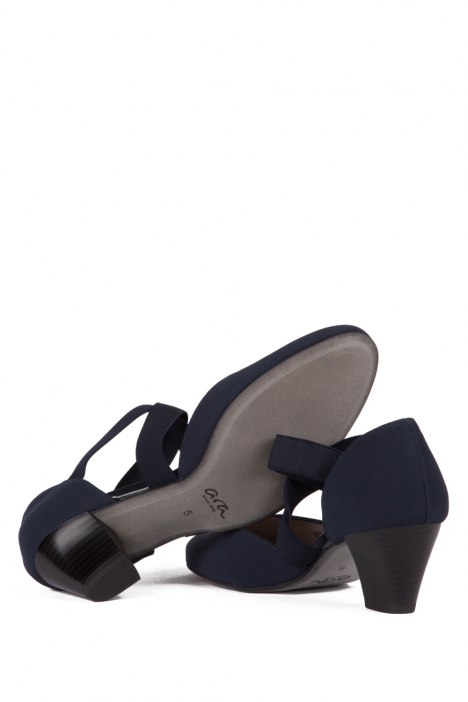 33439 Ara Shoes Kadın Topuklu Ayakkabı 3-7 TESSUTO, BLAU - 62TB