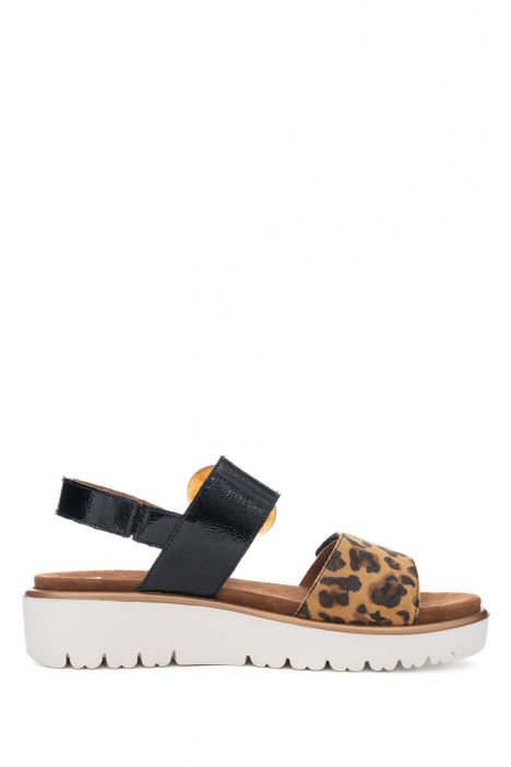33505 Ara Shoes Bilbao-S Kadın Deri Sandalet 36-41 12 LEO,MURANOLACK , BLACK