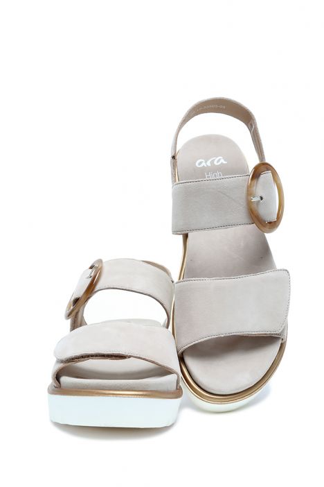 33505 Ara Shoes Bilbao-S Kadın Deri Sandalet 36-41 08 SAMTCHE , SAND
