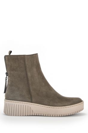 33631 Gabor Kadın Deri Bot 36-41 11 Haki/Soft Nubuk(Micro)-oliv (dust)