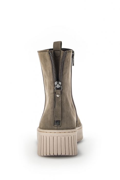 33631 Gabor Kadın Deri Bot 36-41 11 Haki/Soft Nubuk(Micro)-oliv (dust)