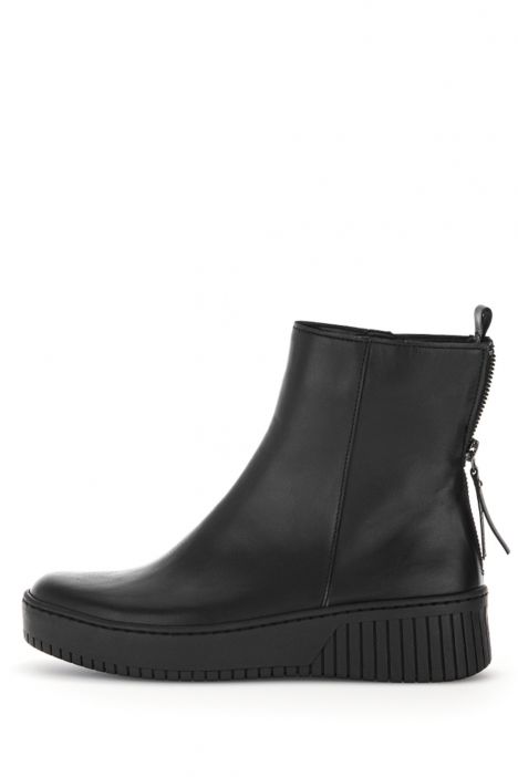33631 Gabor Kadın Deri Bot 36-41 27 Siyah/Foulardcalf(Micro)-schwarz (schwarz)